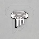 Pin Columna de Orden Jónico