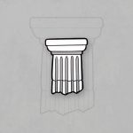 Pin Columna de Orden Dorico
