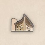 Pin Capilla Notre Dame du Haut (Ronchamp)