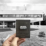 Pin Villa Savoye | Blanco y Negro - Imagen 4